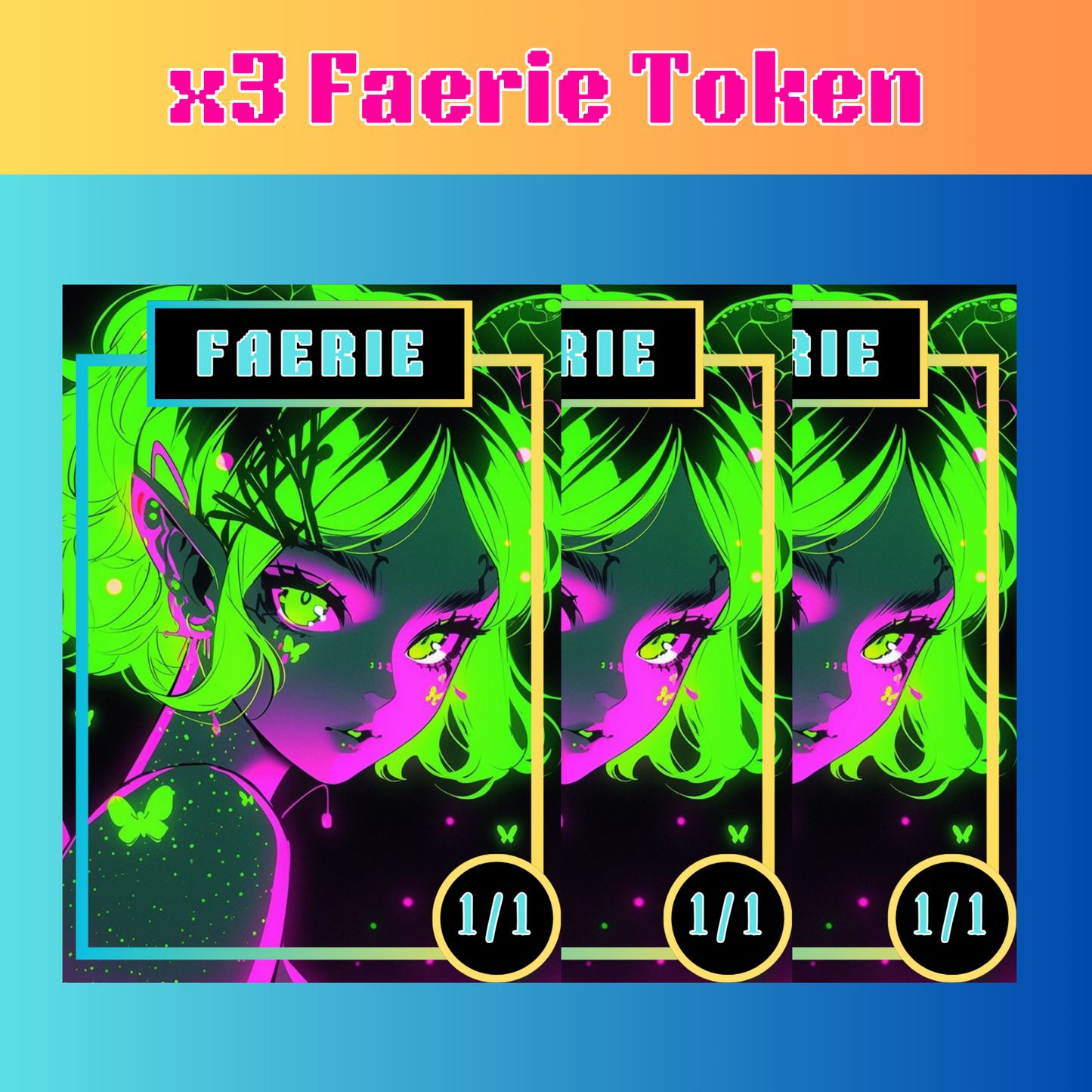 Faerie Tokens 1/1