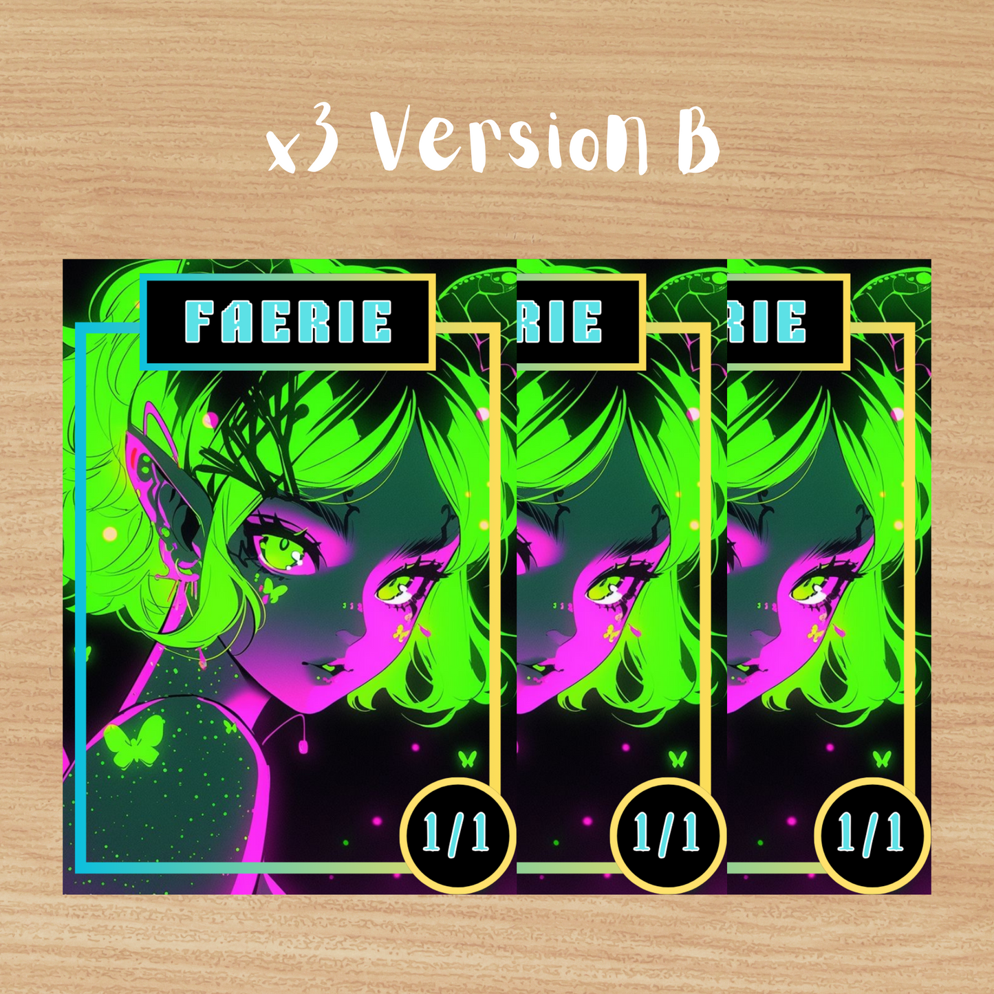 Faerie Tokens 1/1