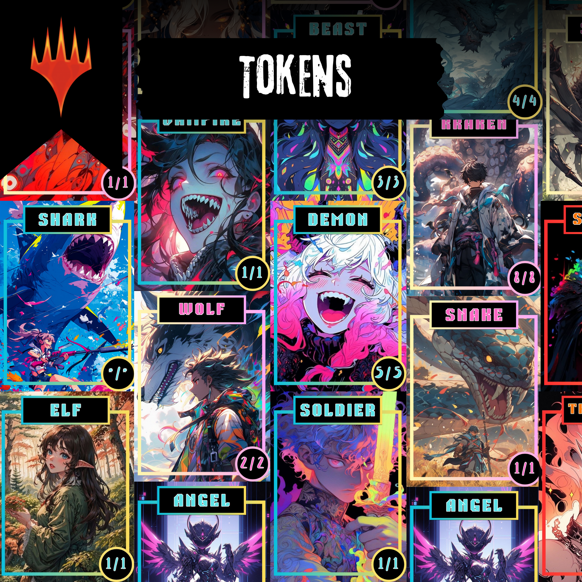 Anime Shiny - MTG Proxies and Custom Tokens