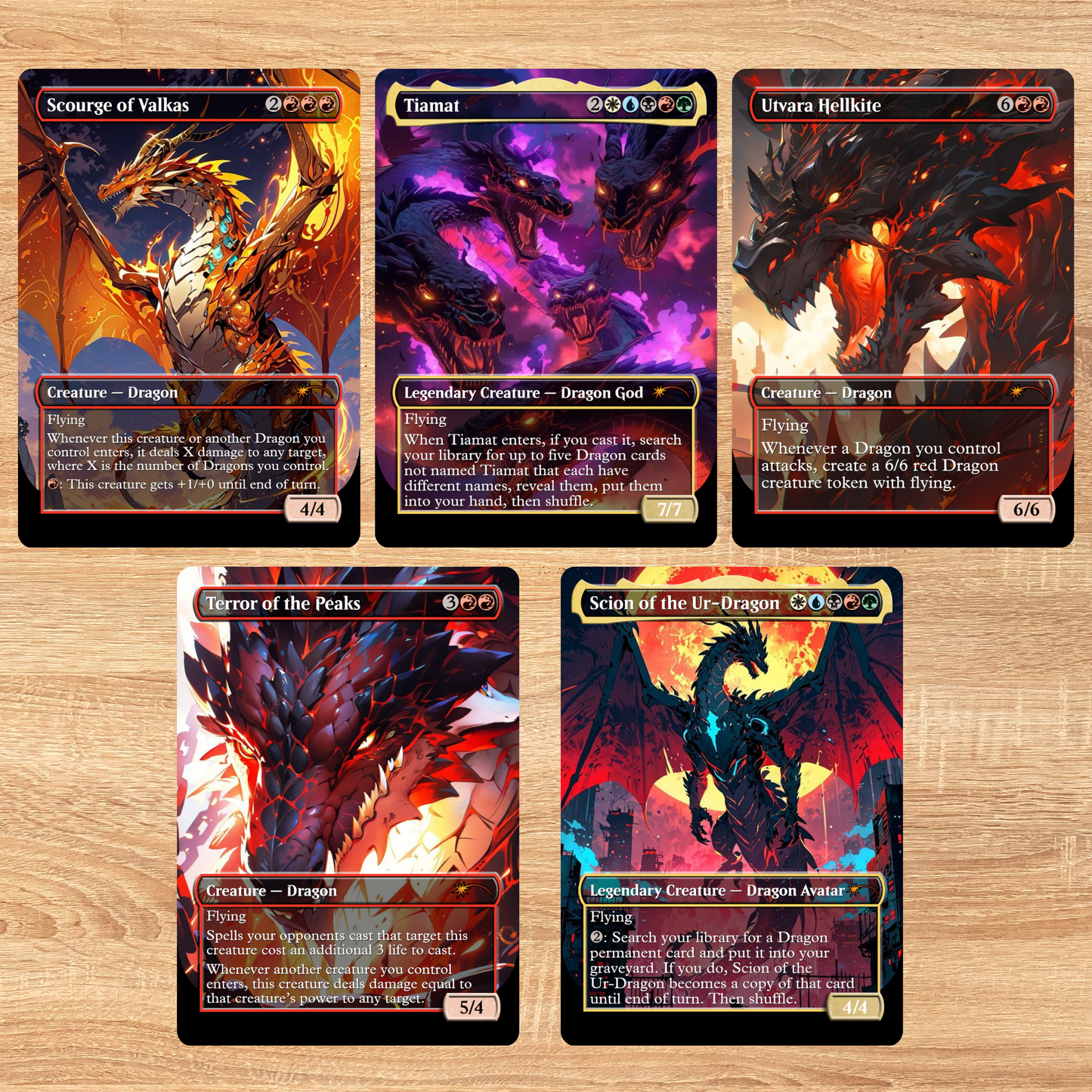 Dragon Spells (10 Cards)