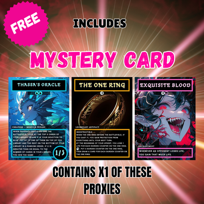 Card Draw Proxies (10 Cards)