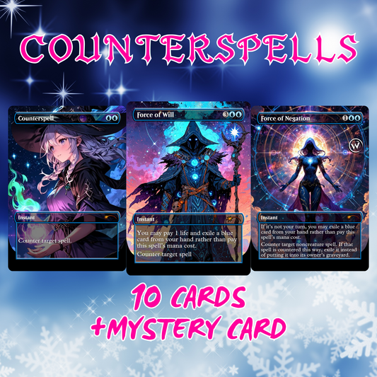 Counterspell Proxies (10 Cards)