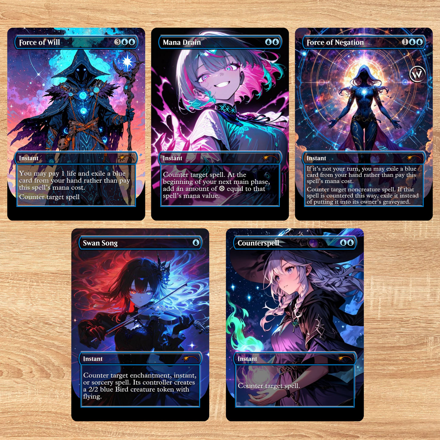Counterspell Proxies (10 Cards)