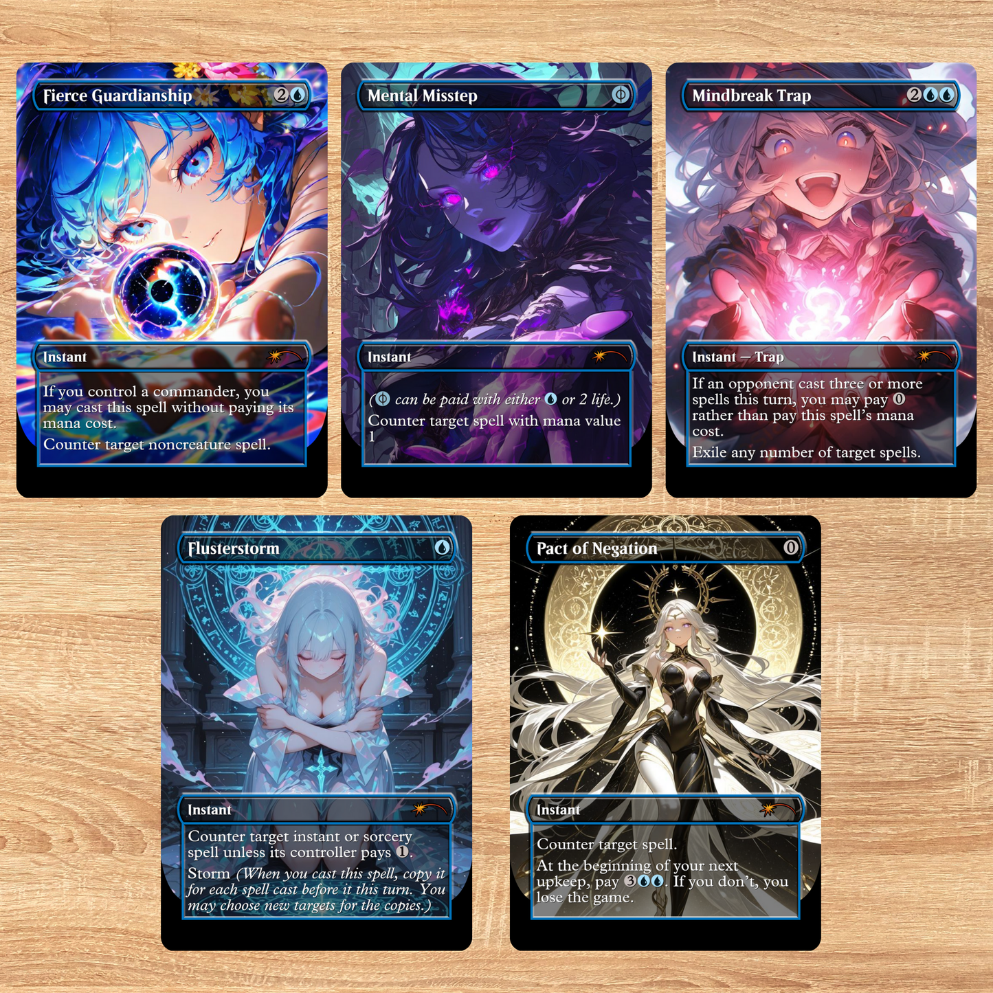 Counterspell Proxies (10 Cards)