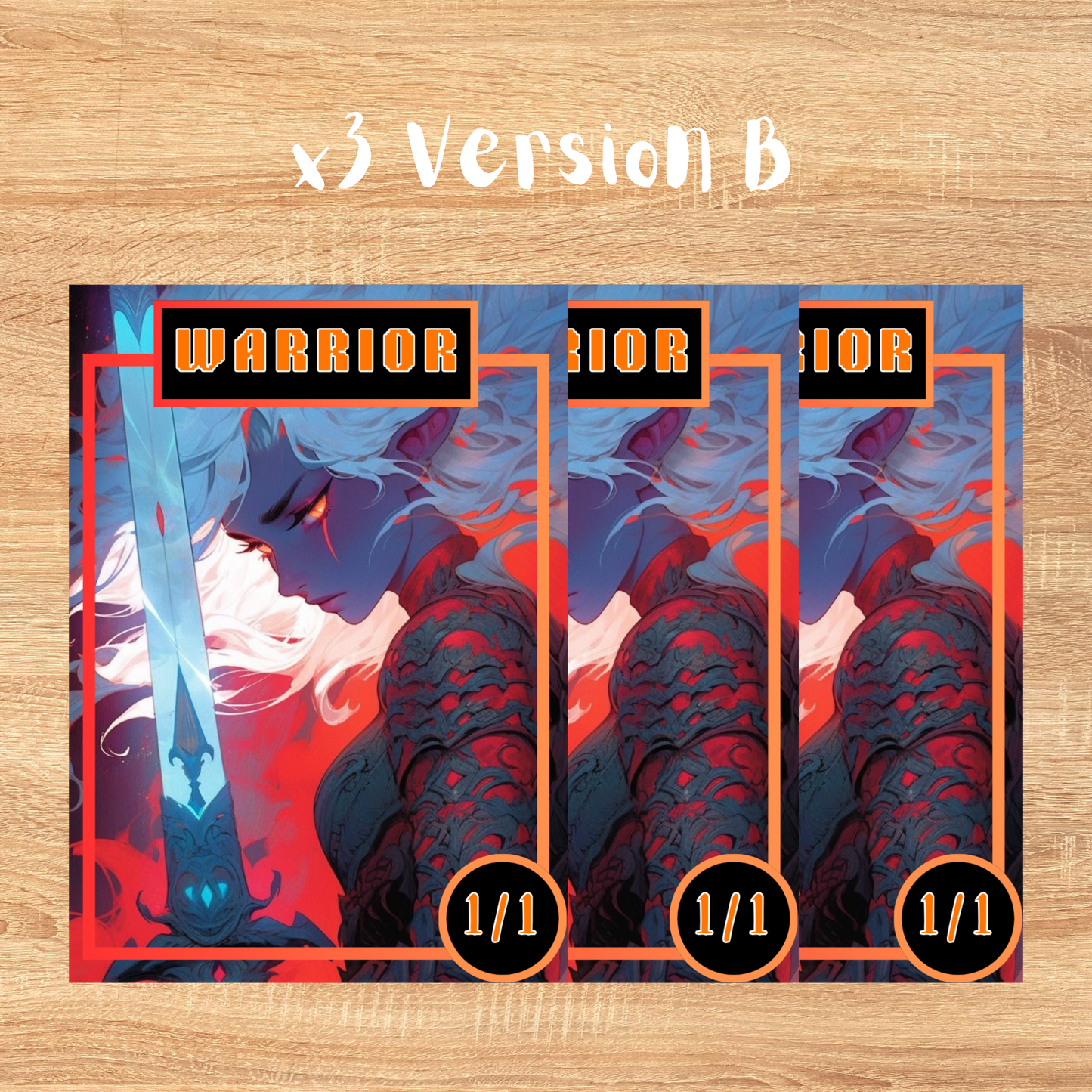 Warrior Tokens 1/1